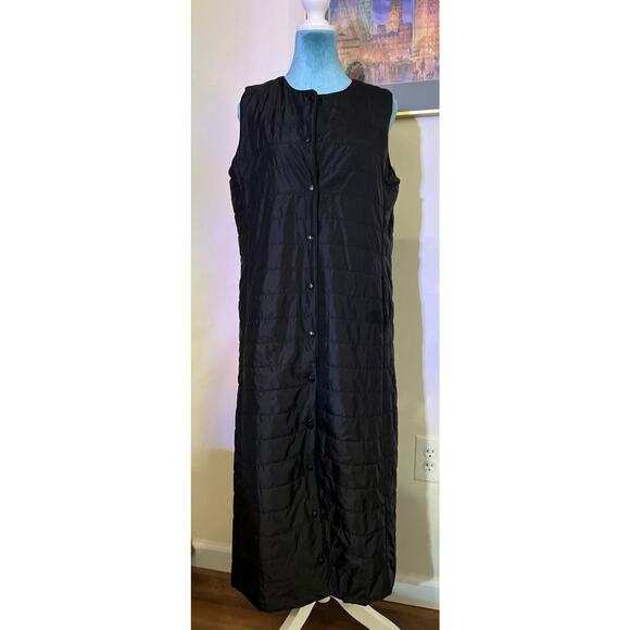 Long puffer jacket duster by easel - Picture 2 of 10